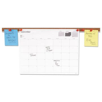 Universal® Cork Bulletin Bar, Brown, 36 X 1 freeshipping - TVN Wholesale